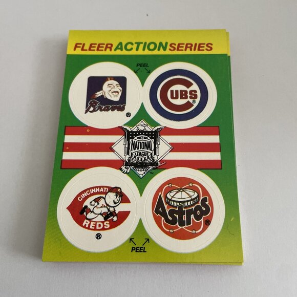Huge lot 1990 Fleer Action Series Stickers - 92 Cards - Picture 5 of 5
